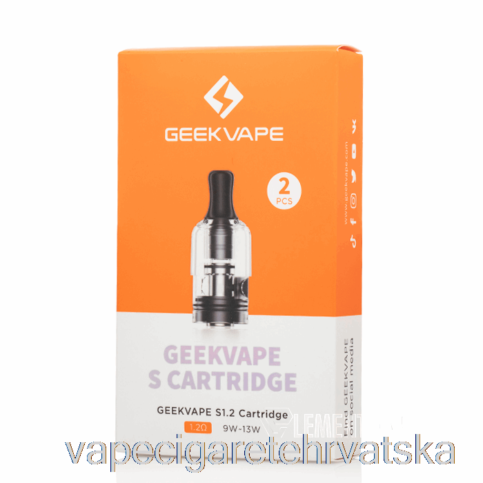 Vape Hrvatska Geek Vape S Replacement Pods 1.2ohm S Pods